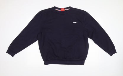 Mens UK Size XL Slazenger Blue Pullover Sweatshirt