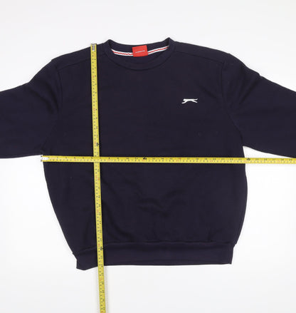 Mens UK Size XL Slazenger Blue Pullover Sweatshirt