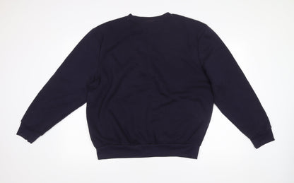 Mens UK Size XL Slazenger Blue Pullover Sweatshirt