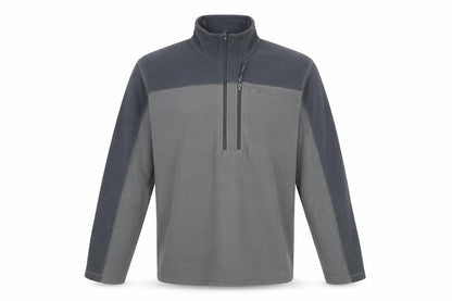 Mens UK Size S Mountain Warehouse Grey 1/2 Zip Sweatshirt