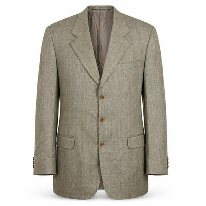 Mens UK Size 40 DAKS Regular Brown Suit Jacket
