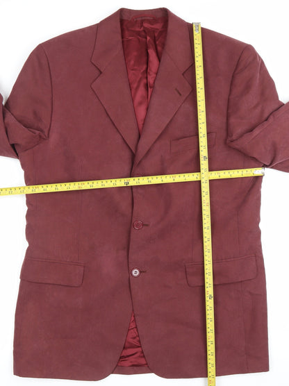 Mens UK Size 40 Hugo James Regular Red Suit Jacket
