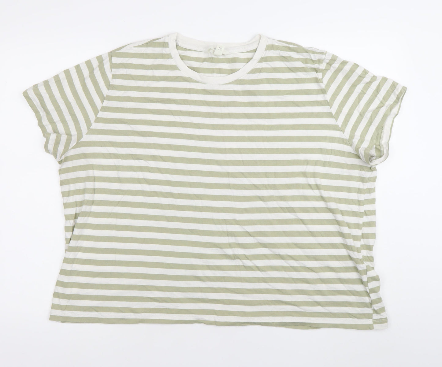 Womens UK Size 18 H&M Multicoloured Basic T-Shirt