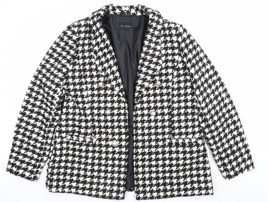 Womens UK Size 20 ET VOUS Black Blazer