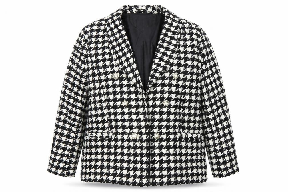 Womens UK Size 20 ET VOUS Black Blazer