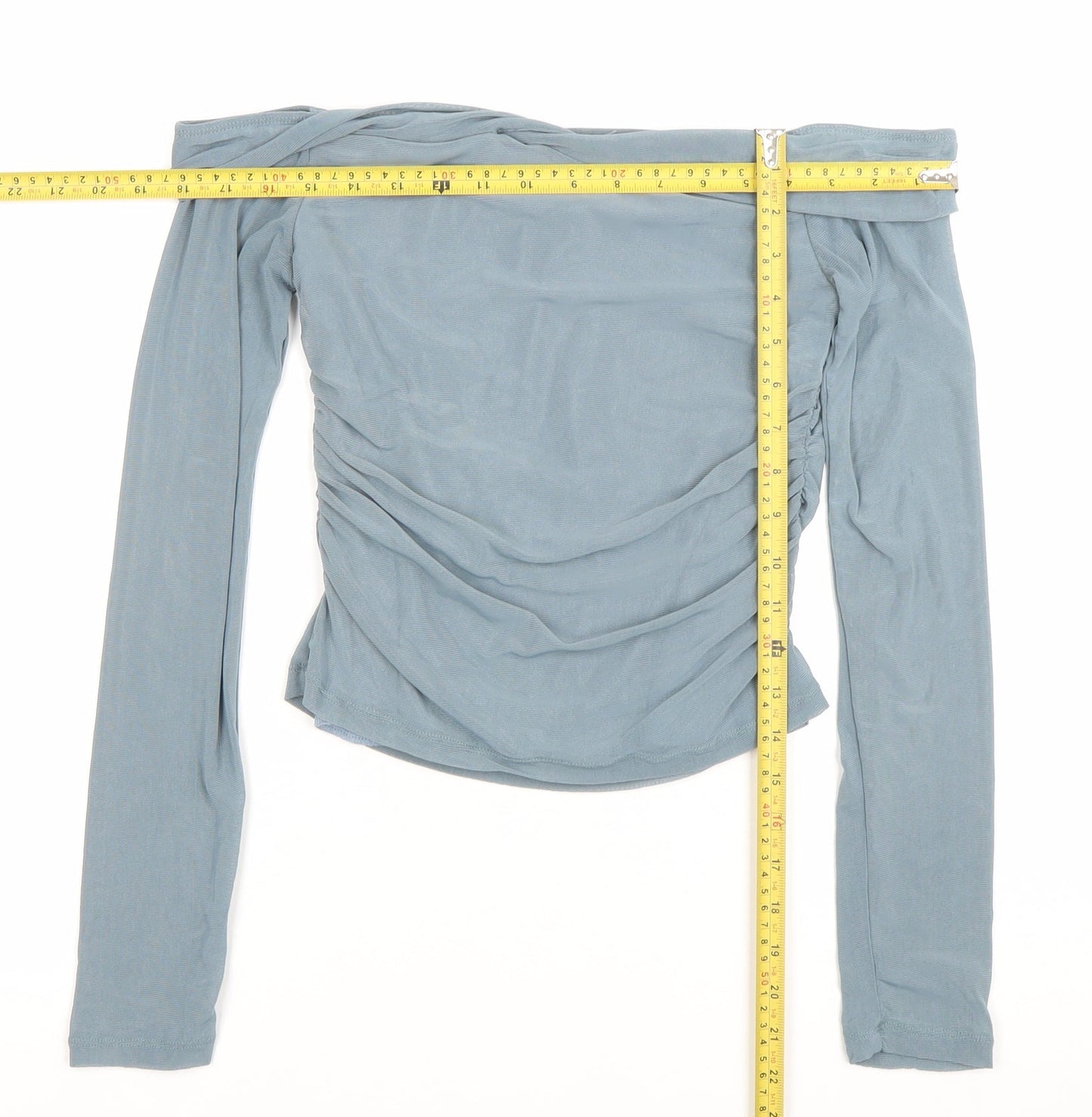 Womens UK Size L Motel Blue Camisole Blouse