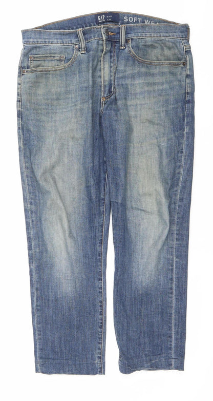 GAP Men’s Blue Slim Fit Straight Denim Jeans 32x30
