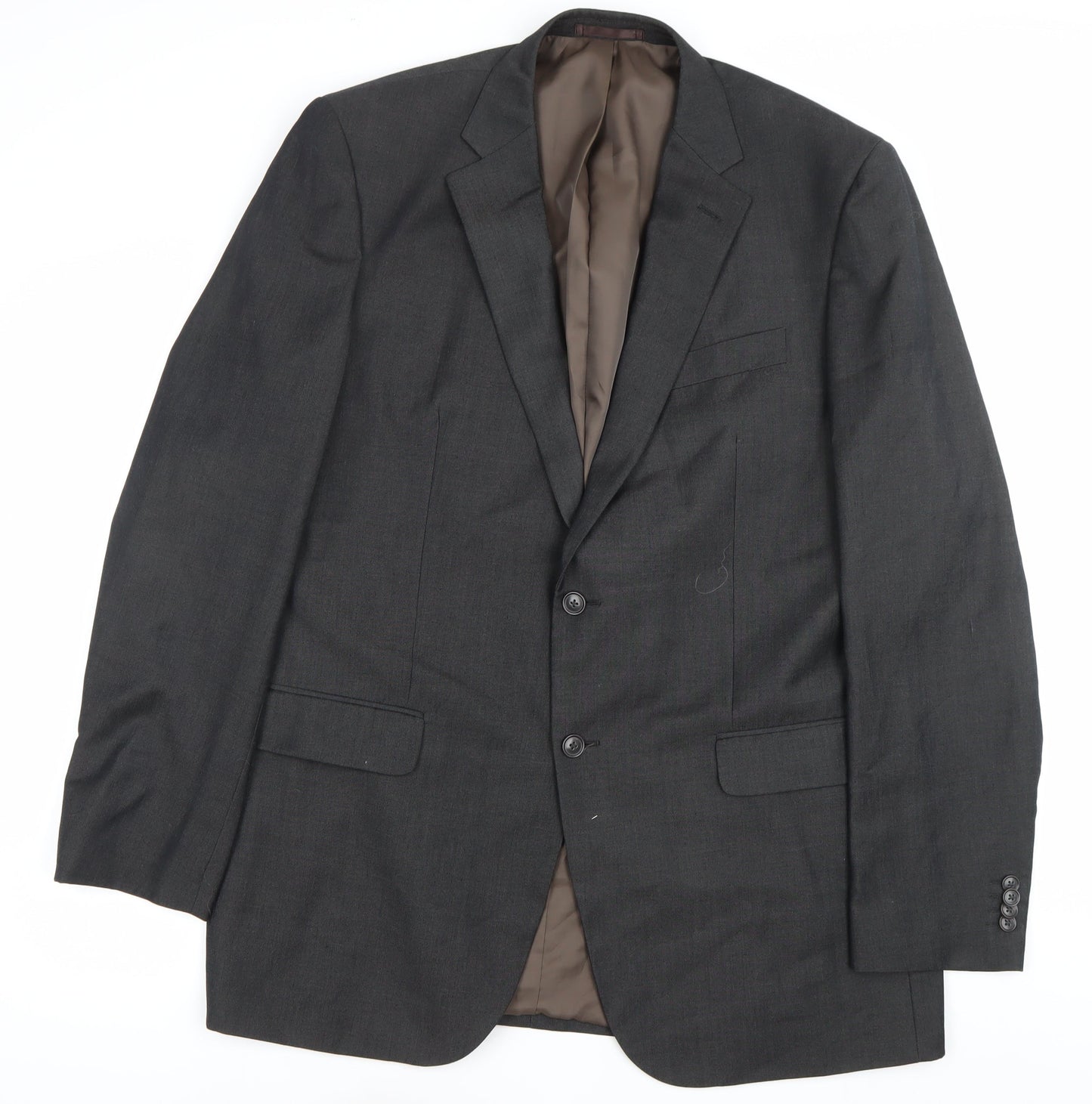 Mens UK Size 44 Burton Regular Grey Suit Jacket