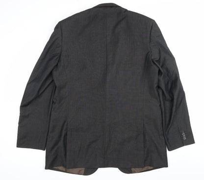 Mens UK Size 44 Burton Regular Grey Suit Jacket