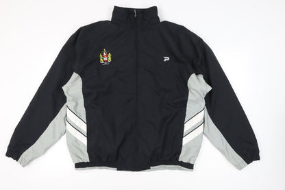 Mens UK Size XL Patrick Black Windbreaker Coat