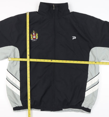 Mens UK Size XL Patrick Black Windbreaker Coat