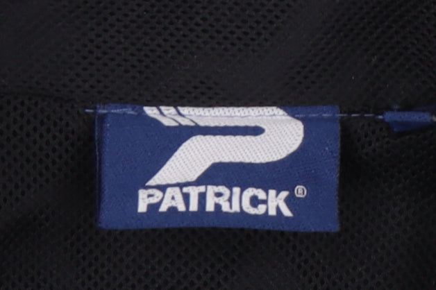 Mens UK Size XL Patrick Black Windbreaker Coat