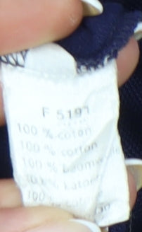 Lacoste Men’s Blue Polo Shirt Size M Cotton Casual Short Sleeve