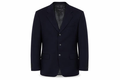 Sidi Men’s Blue Wool Blazer Jacket 42R Notch Lapel Classic Formal
