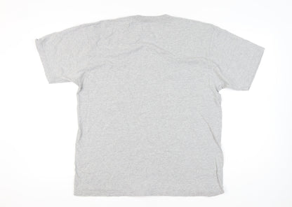 Mens UK Size L adidas Grey  T-Shirt