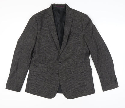 Mens UK Size M Marks and Spencer Regular Grey Suit Jacket
