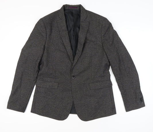 Mens UK Size M Marks and Spencer Regular Grey Suit Jacket