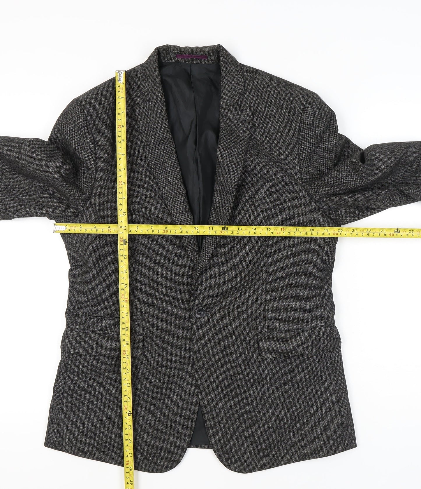 Mens UK Size M Marks and Spencer Regular Grey Suit Jacket