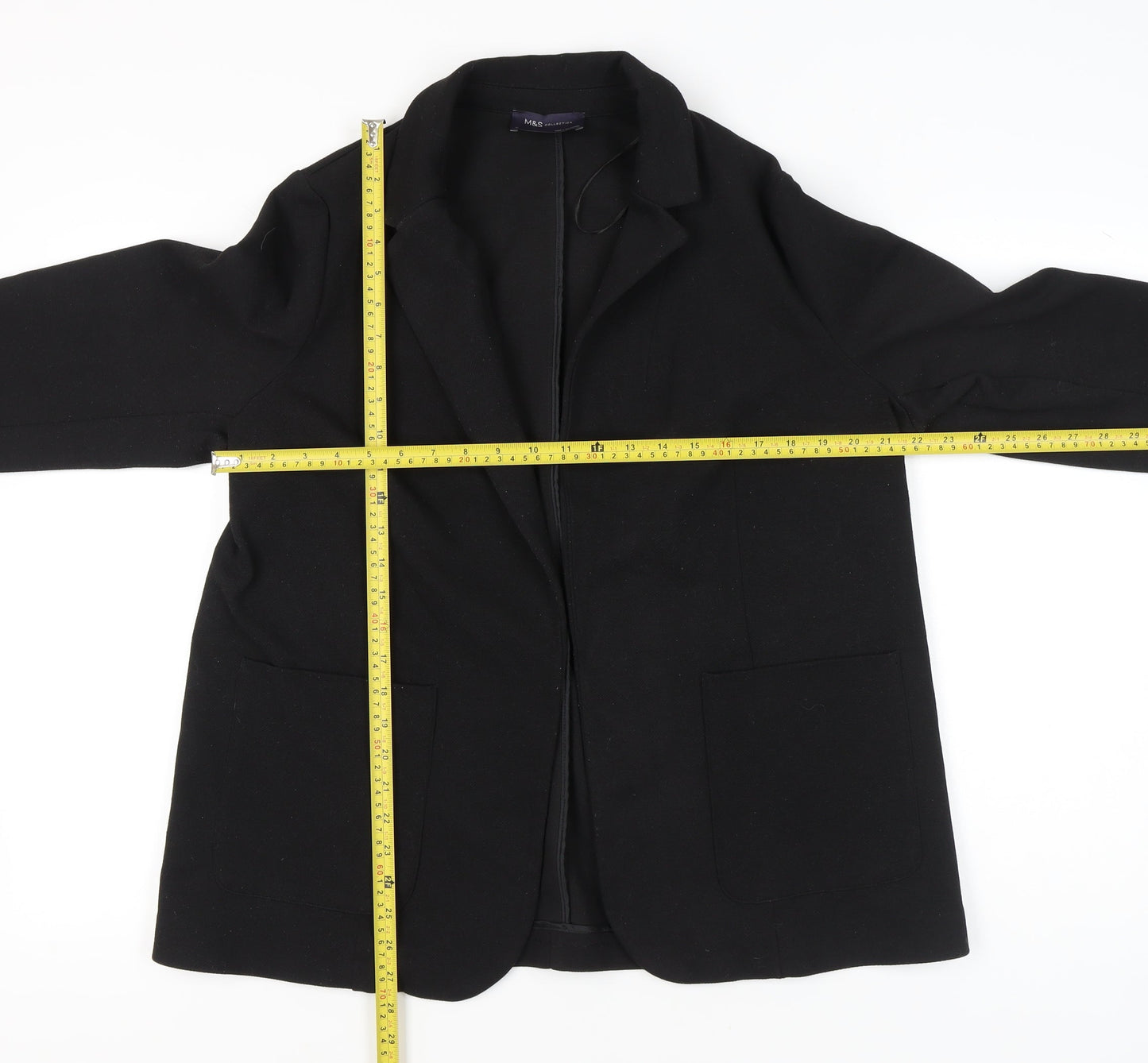 Marks and Spencer Women’s Black Blazer Size 18 Single Breasted