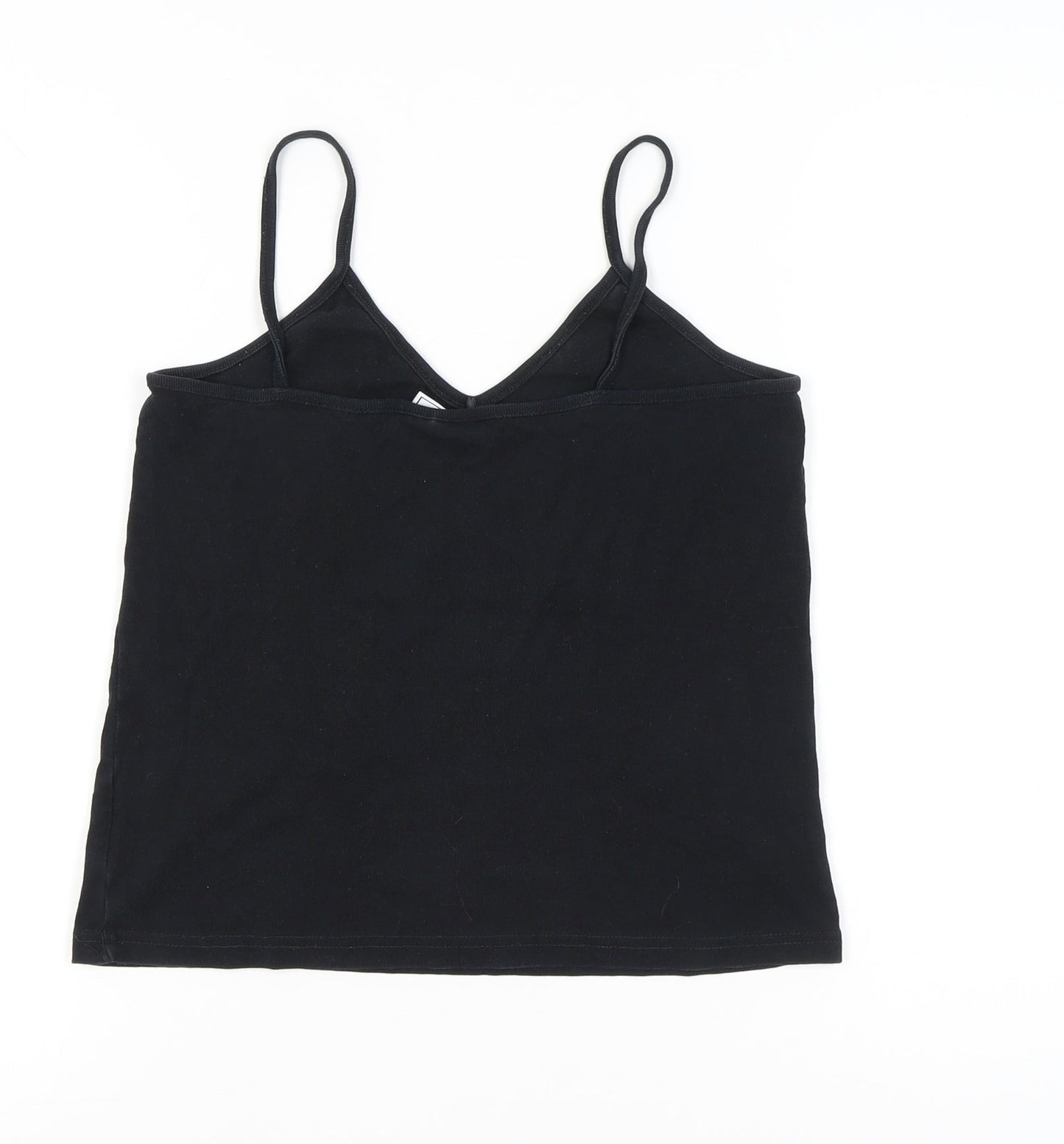 Womens UK Size M The White Company Black Camisole Tank