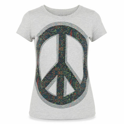 Womens UK Size M Only Grey Basic T-Shirt