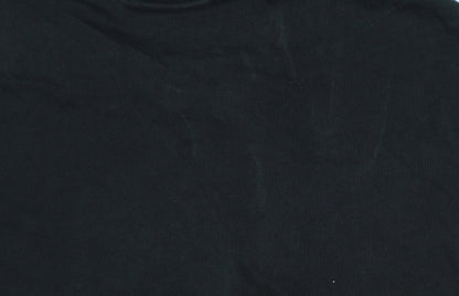 Lacoste Men’s Black M Regular Fit Logo Graphic T-Shirt