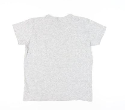 Primark Friends Women’s Grey Christmas Print T-Shirt Size 10