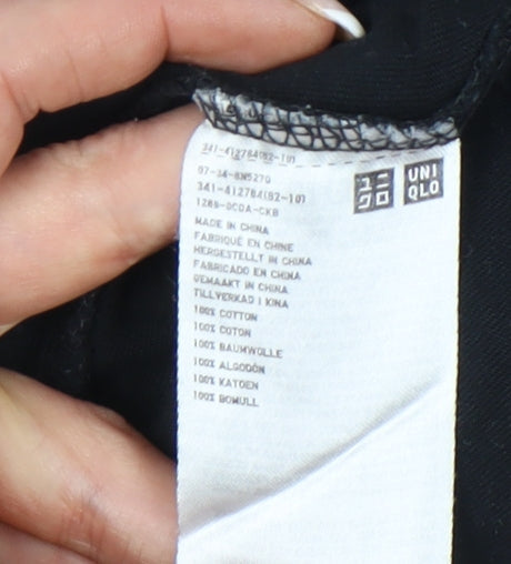 Uniqlo Men’s Black Yu Yu Hakusho Raizen Anime Graphic T-Shirt Size M