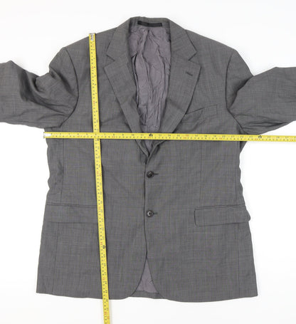 Mens UK Size 42 Marks and Spencer Regular Grey Suit Jacket