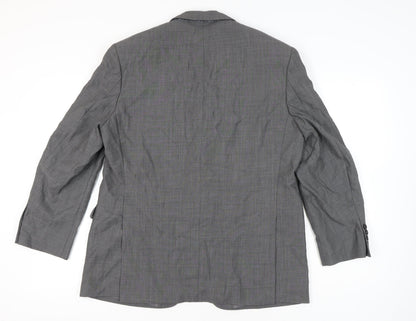 Mens UK Size 42 Marks and Spencer Regular Grey Suit Jacket