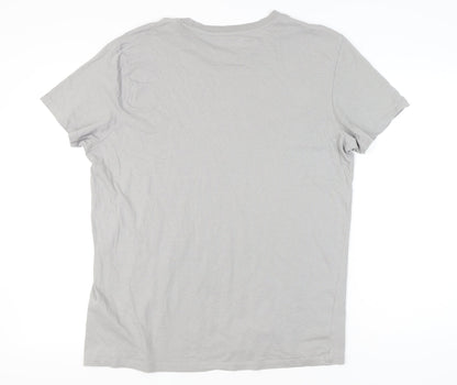 Mens UK Size 2XL JACK & JONES Grey  T-Shirt