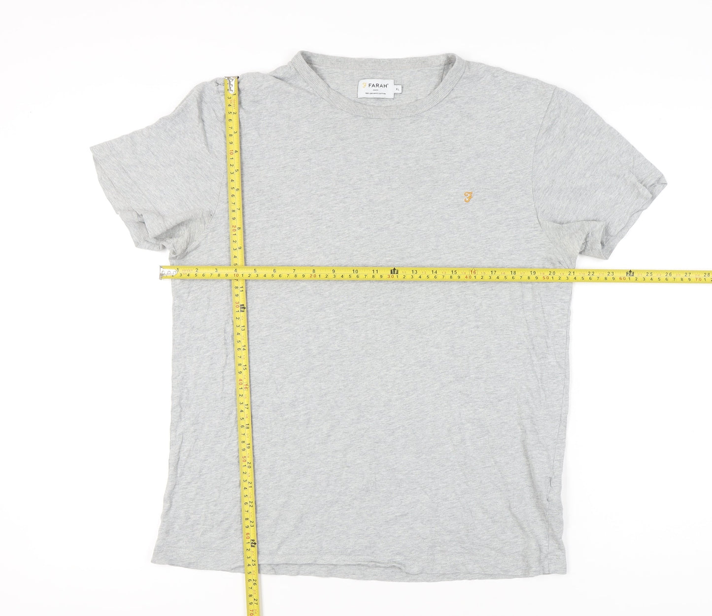 Mens UK Size XL Farah Grey  T-Shirt