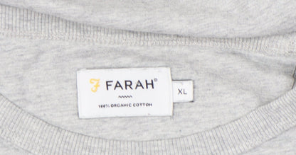 Mens UK Size XL Farah Grey  T-Shirt