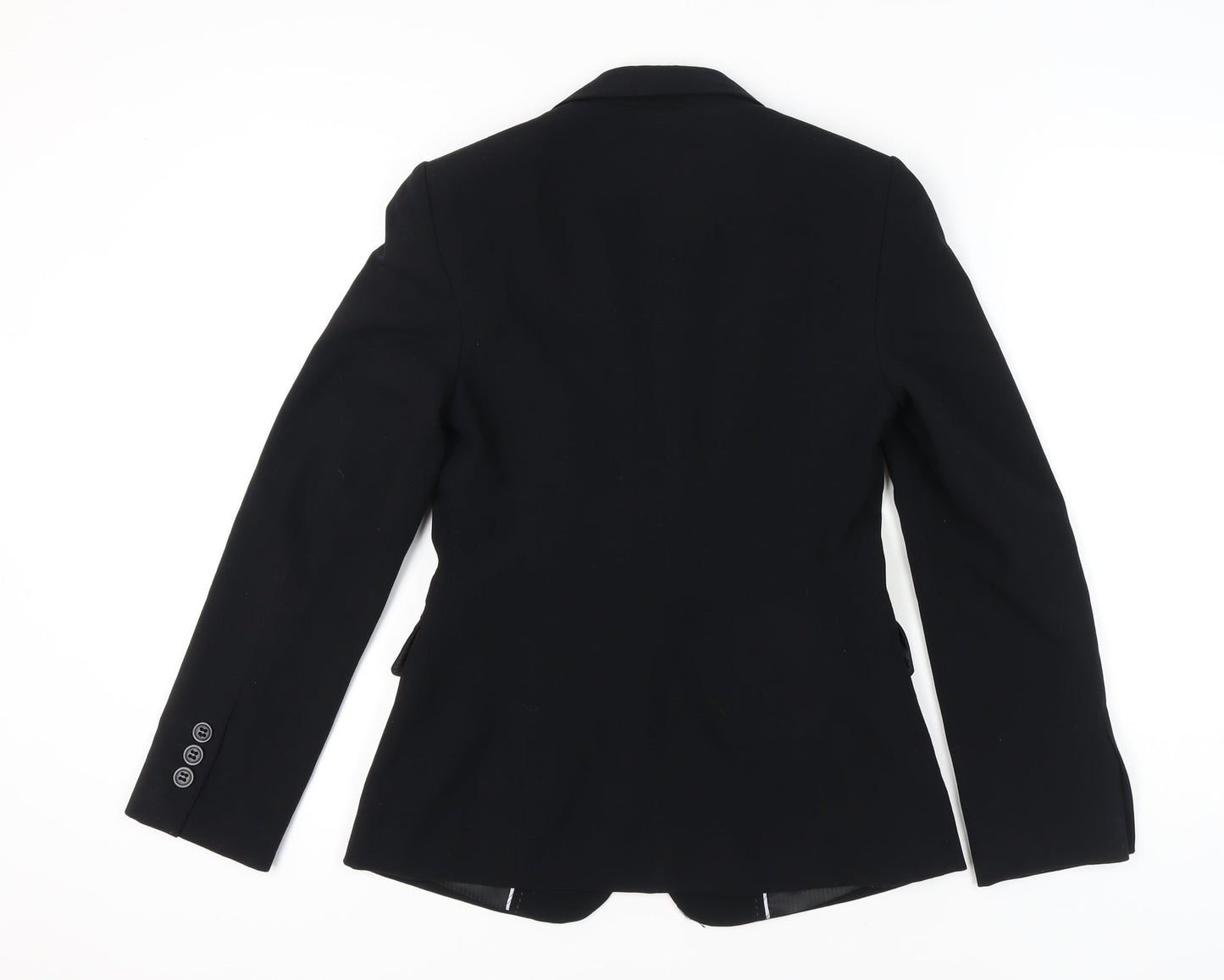 Marks and Spencer Women Black UK 8 Tailored Blazer Jacket