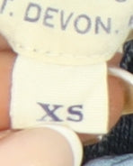 Jack Wills Men’s Blue Striped Polo Shirt XS Cotton Preppy Casual