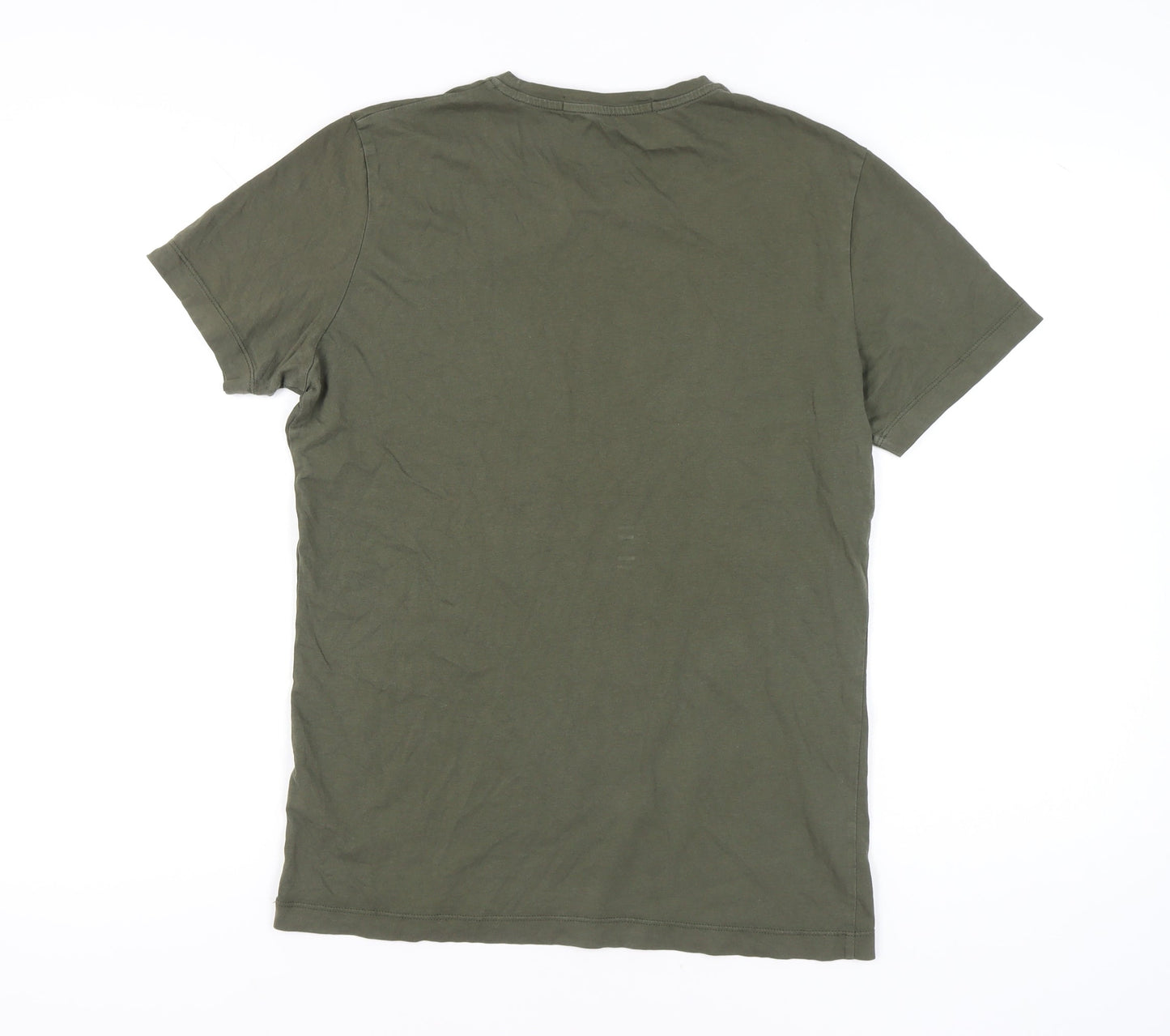Mens UK Size M Calvin Klein Jeans Green  T-Shirt