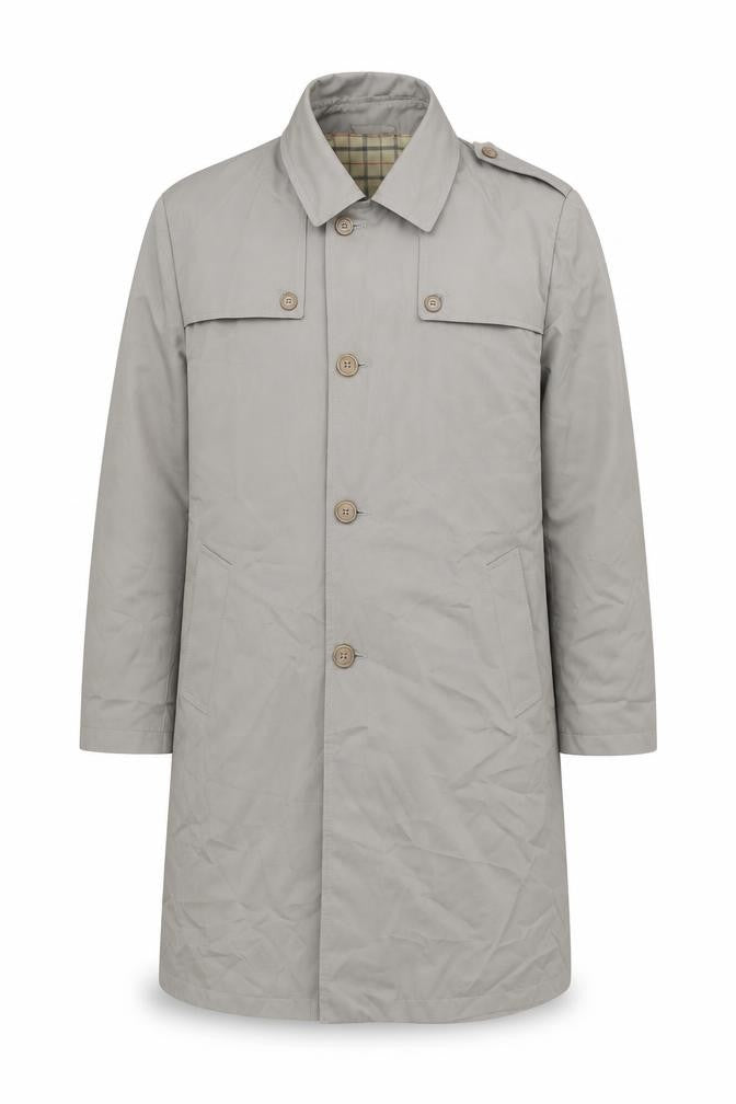 Mens UK Size 40 Wellington Grey Overcoat