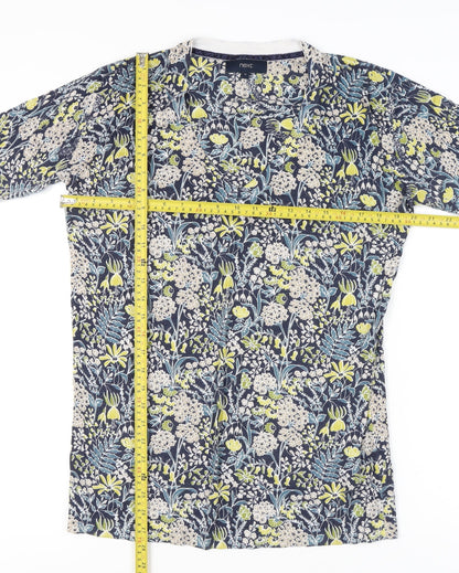 Next Women’s Multicoloured Floral Long Sleeve Tunic Blouse UK 14