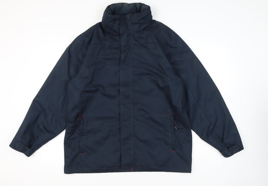 Mens UK Size L Champion Kilbeck Blue Basic Jacket