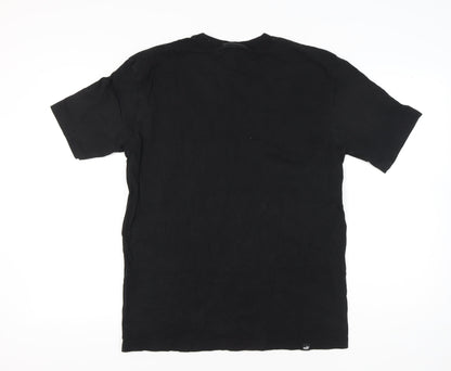Puma Men's Black Medium Crew Neck Short Sleeve Pocket T-Shirt