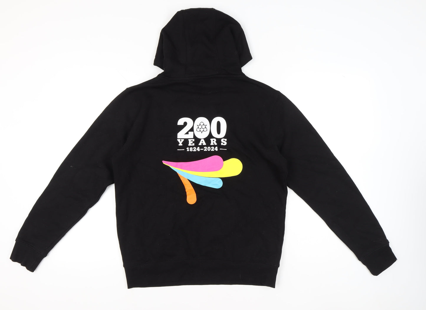 Manchester Metropolitan University Black Hoodie Unisex S Pullover