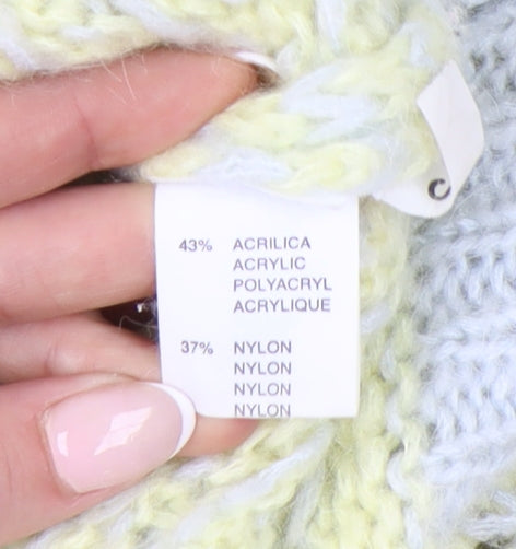 Womens UK Size S COCOGIO Yellow Pullover Jumper
