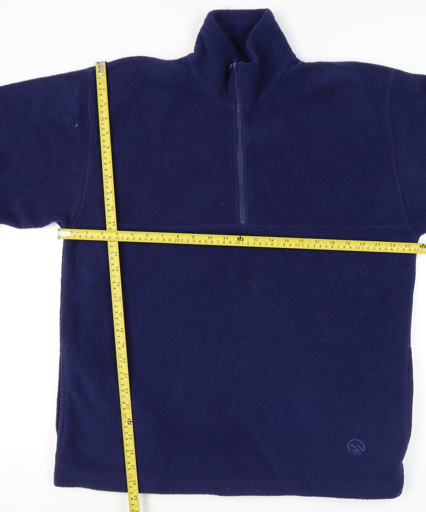 Hawkshead Sports Men's Blue Fleece Pullover Sweatshirt M