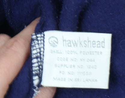 Hawkshead Sports Men's Blue Fleece Pullover Sweatshirt M