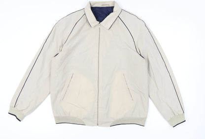 Mens UK Size 44 Marks and Spencer Beige Basic Jacket