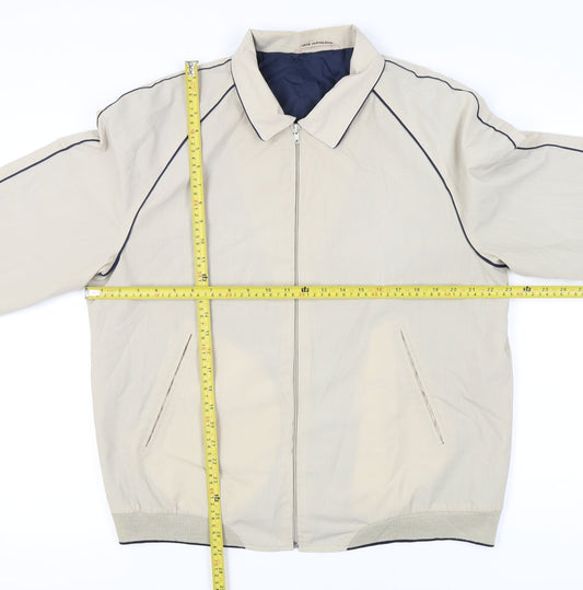 Mens UK Size 44 Marks and Spencer Beige Basic Jacket