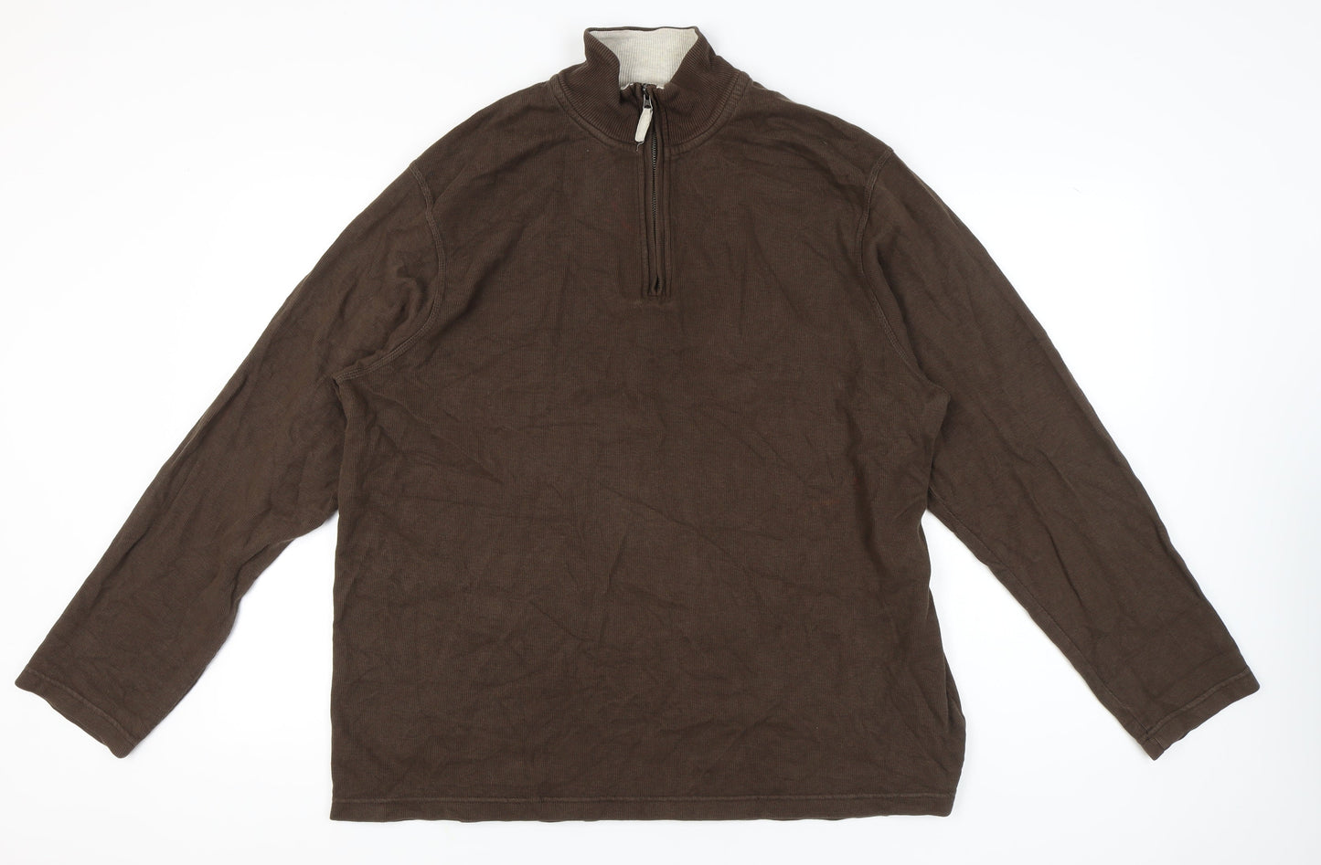 Mens UK Size 2XL Old Navy Brown Pullover Sweatshirt