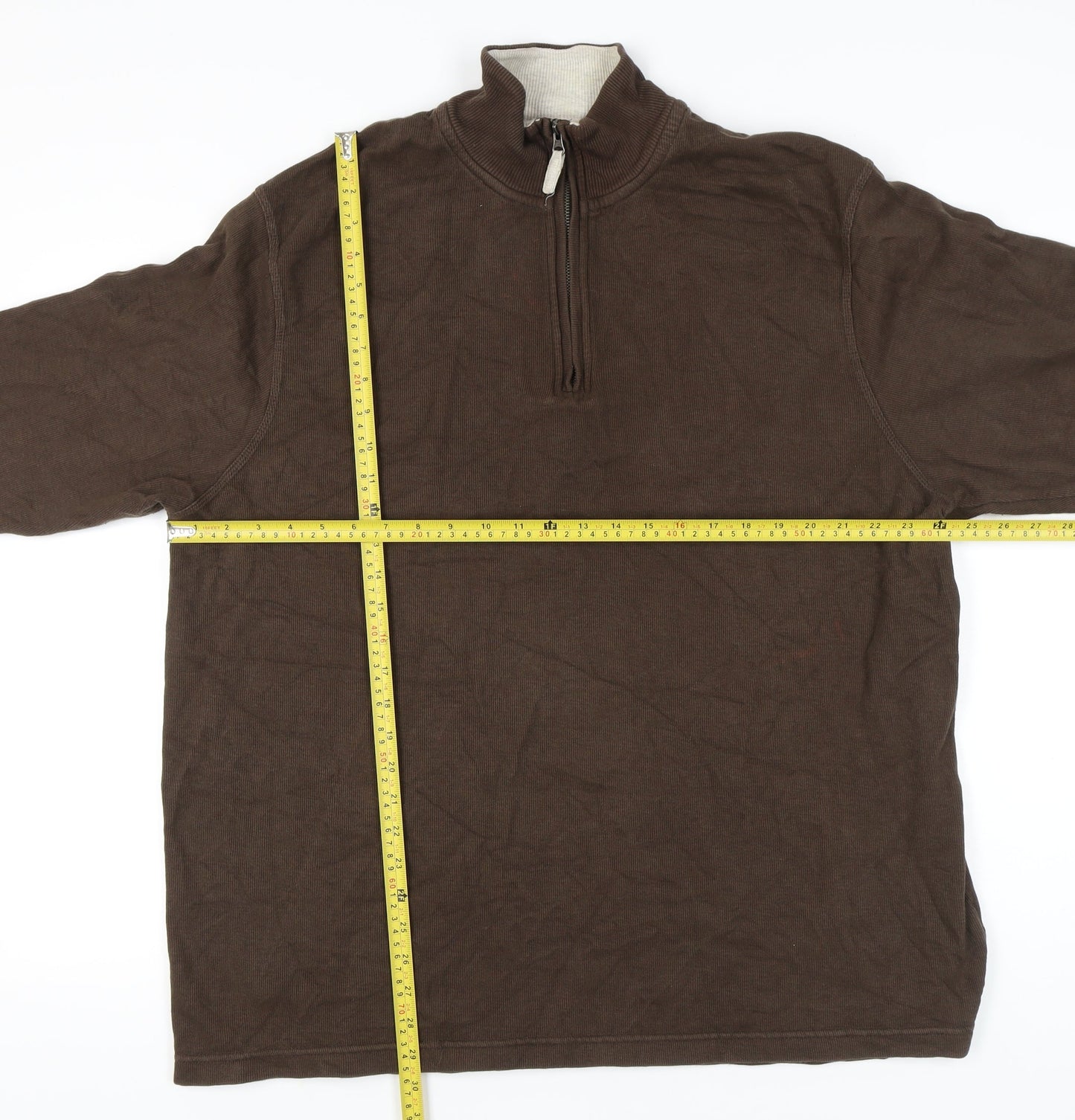 Mens UK Size 2XL Old Navy Brown Pullover Sweatshirt