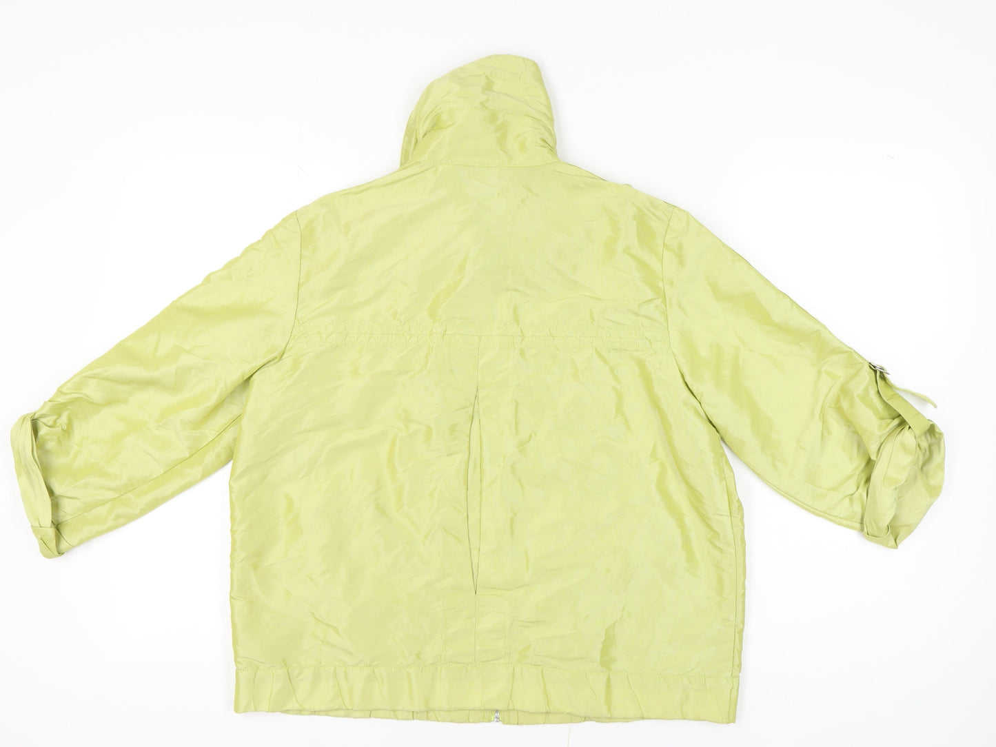 Womens UK Size 16 Chico's Green Basic Jacket