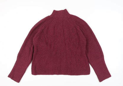 Womens UK Size S NEXT Purple Pullover Jumper